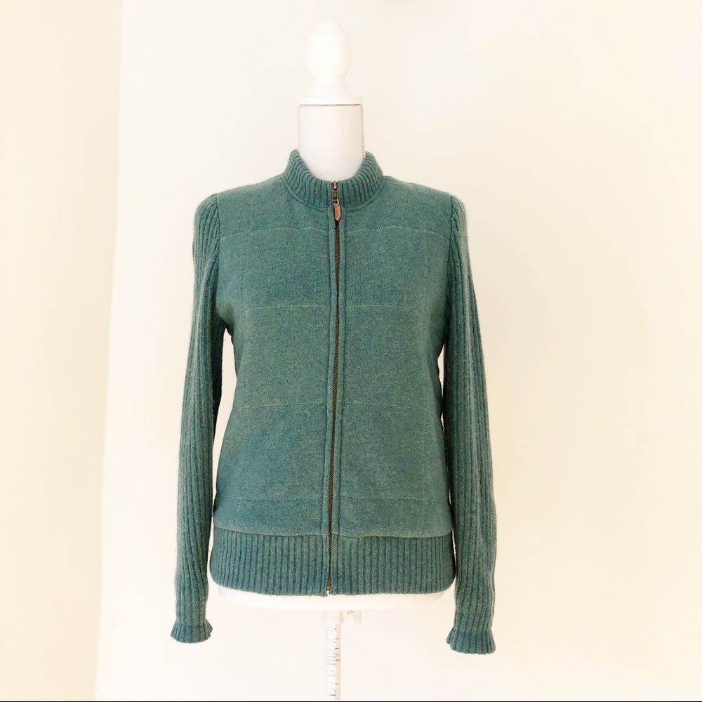 J. Mclaughlin Cashmere Sweater Jacket - image 1